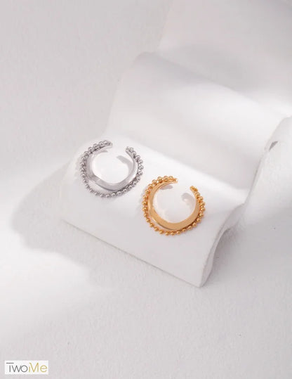 Unregelmäßiger Ringe mit Perlenkette - Jewelry & Accessories - Rings